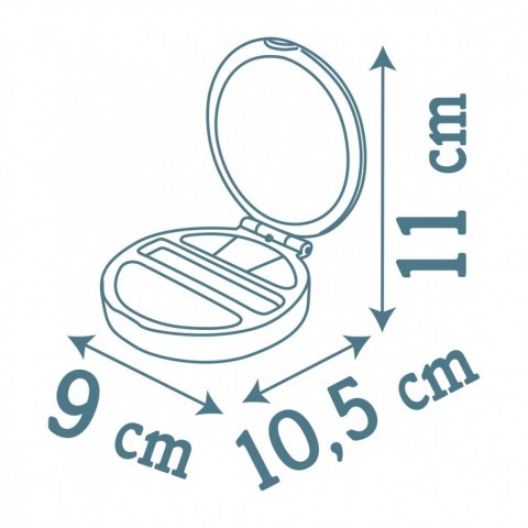 Puderniczka ze światłem Beauty