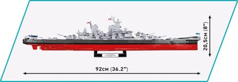 Klocki Historical Collection Battleship Missouri (BB-63)