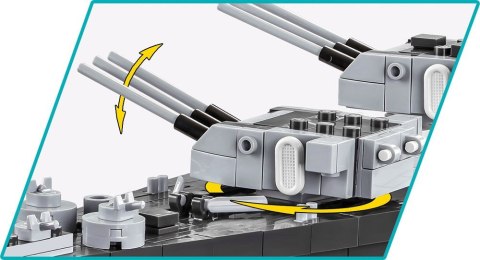 Klocki Historical Collection Iowa-Class Battleship (4w1) - Executive Edition