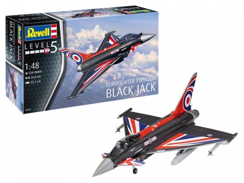 Model plastikowy Eurofighter Black Jack 1/48