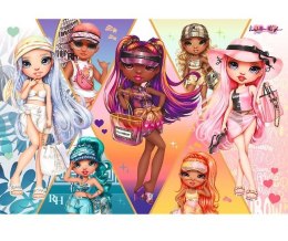 Puzzle 160 elementów Wesołe przyjaciółki Rainbow high