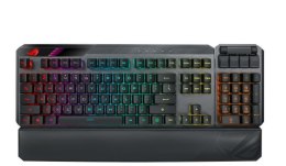 Klawiatura bezprzewodowa ROG Claymore II MA02 USB/RF/AuraSync czarna