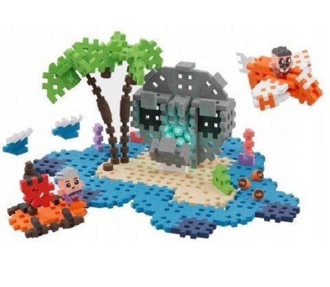 Klocki Waffle mini - Wyspa Skarbów 148 elementów
