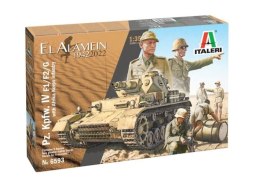 Model plastikowy Pz.Kpfw.IV F1/F2 /G With Afrika Korps Infantry