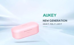 EP-T21S Pink True Wireless Słuchawki Bluetooth 5.0 | 3D SurroundSound | Move Compact II | wodoodporne IPX6 | 30h
