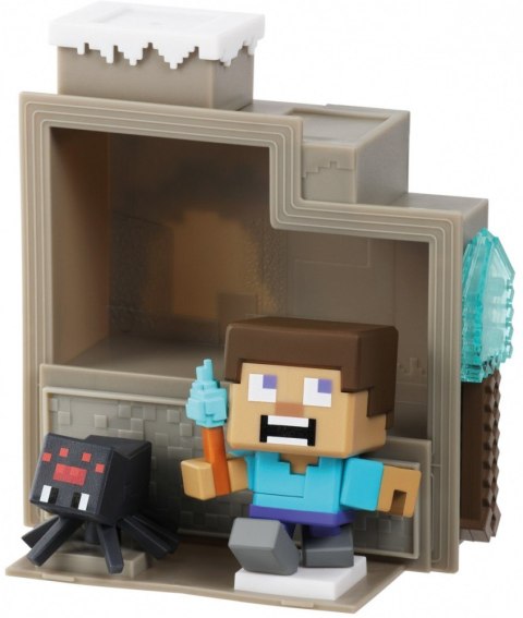 Figurki Minecraft Caves & Cliffs - Przygoda w Jaskini Treasure X Figurki Minecraft Caves & Cliffs - Przygoda w Jaskini Treasure X