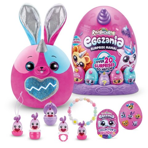 Maskotka Rainbocorns Jajko z pluszowym jednorożcem + 5 mini jajeczek Maskotka Rainbocorns Jajko z pluszowym jednorożcem + 5 mini jajeczek