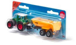 Traktor Fendt z wywrotką kolebkową Krampe