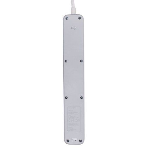 Listwa zasilająca przeciwprzepięciowa 4 gniazda z 3xUSB-A, Fast Charge, 1,5m, LZ-12 Listwa zasilająca przeciwprzepięciowa 4 gniazda z 3xUSB-A, Fast Charge, 1,5m, LZ-12