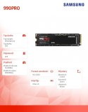 Dysk SSD 990PRO 2TB Gen4.0x4 NVMeMZ-V9P2T0BW