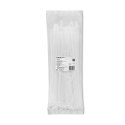Opaski zaciskowe wielorazowe/trytytki | 7.2*300mm | Nylon UV | Białe