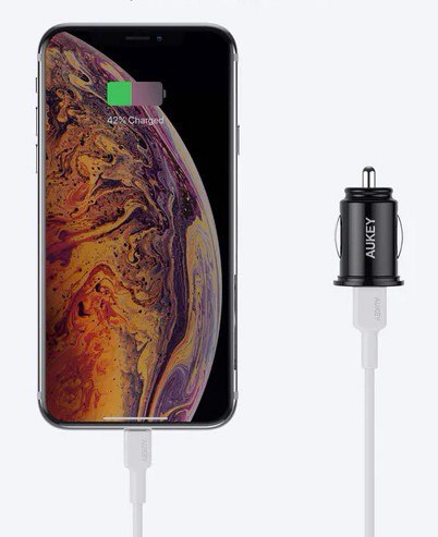 CC-Y11 Mini ładowarka samochodowa 2xUSB (1xUSB C Power Delivery 3.0 + USB-A Quick Charge 3.0) 21W 6A CC-Y11 Mini ładowarka samochodowa 2xUSB (1xUSB C Power Delivery 3.0 + USB-A Quick Charge 3.0) 21W 6A