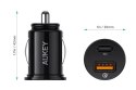 CC-Y11 Mini ładowarka samochodowa 2xUSB (1xUSB C Power Delivery 3.0 + USB-A Quick Charge 3.0) 21W 6A