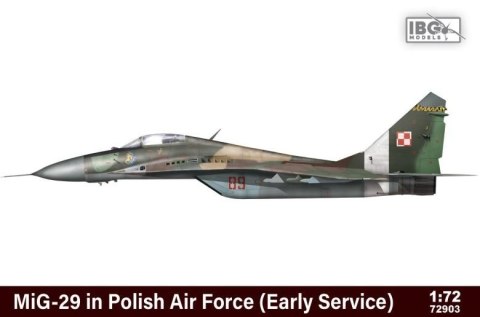 Model plastikowy Mig-29 in Polish Air Force Early Limited
