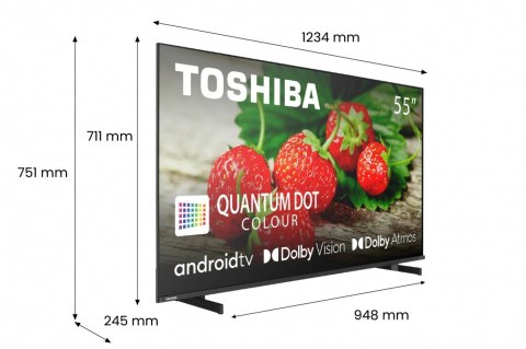 Telewizor QLED 55 cali 55QA5D63DG Telewizor QLED 55 cali 55QA5D63DG