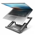 STND-L Podstawka do laptopów aluminiowa 10-16", 4 regulowane kąty nachylenia
