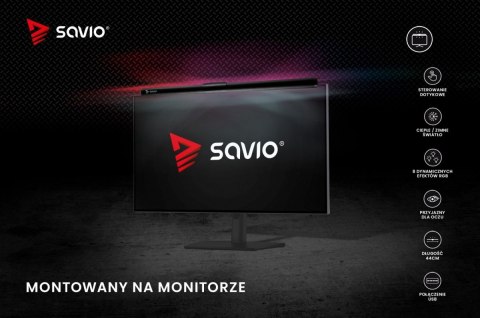 Lightbar Lampka LED na monitor, USB, RGB LB-01 Lightbar Lampka LED na monitor, USB, RGB LB-01