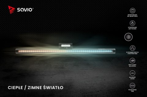 Lightbar Lampka LED na monitor, USB, RGB LB-01 Lightbar Lampka LED na monitor, USB, RGB LB-01