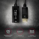 RVD-HI14N Adapter aktywny Displayport -> HDMI 1,4, 4K/30Hz, kabel 18cm