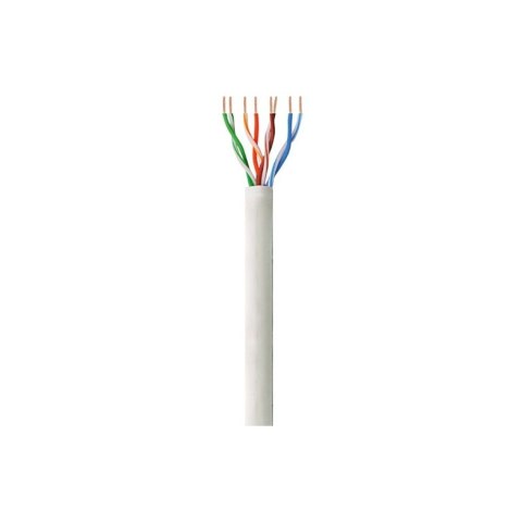 Kabel instalacyjny skrętka UTP Cat6 4x2 drut CCA 305m szary Kabel instalacyjny skrętka UTP Cat6 4x2 drut CCA 305m szary