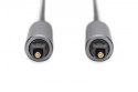 Kabel audio optyczny Toslink 2.2mm/Toslink 2.2mm M/M aluminium, 3m