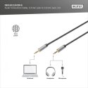 Kabel połączeniowy audio MiniJack Stereo Typ 3.5mm/3.5mm M/M nylon 3m