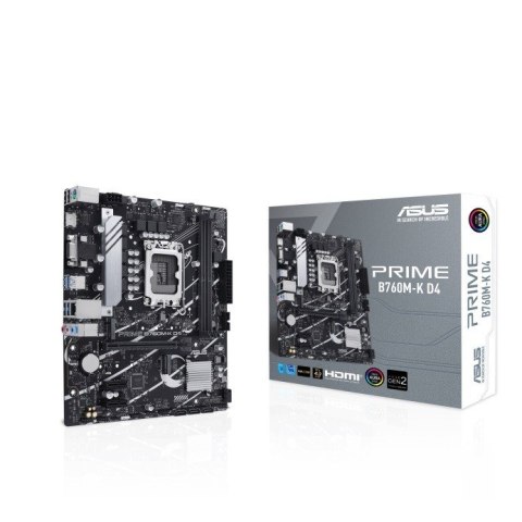Płyta główna PRIME B760M-K D4 s1700 DDR4 HDMI mATX Płyta główna PRIME B760M-K D4 s1700 DDR4 HDMI mATX