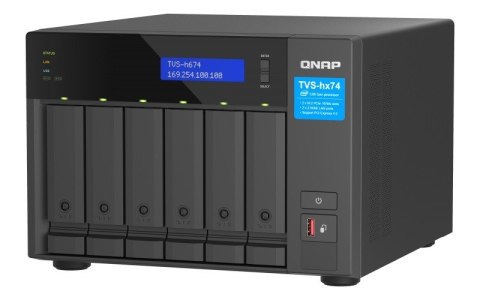 Serwer NAS TVS-h674-i5-32G 6x0HDD Intel i5-12400 32GB SODIMM DDR4 Serwer NAS TVS-h674-i5-32G 6x0HDD Intel i5-12400 32GB SODIMM DDR4