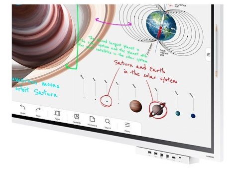 Monitor profesjonalny WM55B FLIP PRO 55 cali Dotykowy 16h/7 350(cd/m2) 3840x2160 (UHD) Flip App USB-C Wi-Fi/BT 3 lata On-Site (