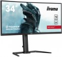 Monitor 34 cale G-MASTER GB3467WQSU-B5 VA,UWQHD,165HZ,HAS(15cm),1500R,4xUSB