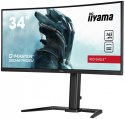 Monitor 34 cale G-MASTER GB3467WQSU-B5 VA,UWQHD,165HZ,HAS(15cm),1500R,4xUSB
