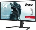 Monitor 34 cale G-MASTER GB3467WQSU-B5 VA,UWQHD,165HZ,HAS(15cm),1500R,4xUSB