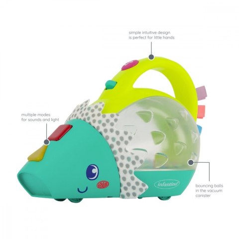 Muzyczny odkurzacz Infantino - Jeżyk
