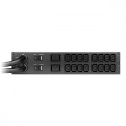 Przełącznik źródeł zasilania AP4424A rack 230V, 32A, wejście IEC 309, wyjścia 16xC13, 2xC19