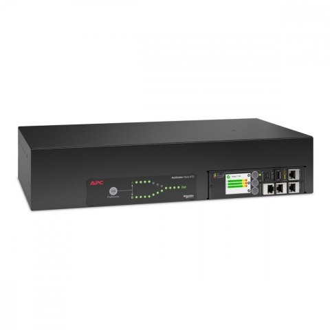 Przełącznik źródeł zasilania AP4424A rack 230V, 32A, wejście IEC 309, wyjścia 16xC13, 2xC19 Przełącznik źródeł zasilania AP4424A rack 230V, 32A, wejście IEC 309, wyjścia 16xC13, 2xC19