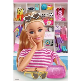 Puzzle 100 elementów Poznaj Barbie