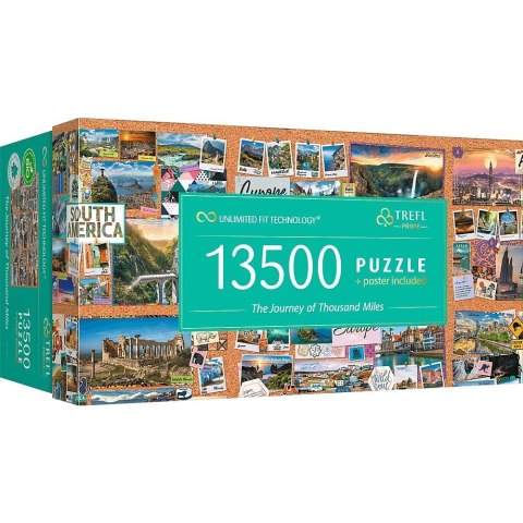 Puzzle 13500 elementów UFT Podróż tysiąca mil