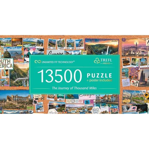 Puzzle 13500 elementów UFT Podróż tysiąca mil