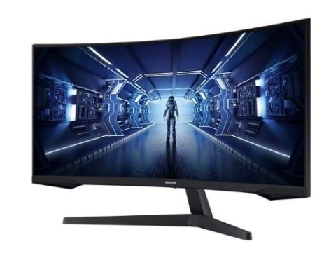 Monitor 34 cale LC34G55TWWPXEN VA 3440x1440 Ultra WQHD 21:9 format kinowy 1xHDMI/1xDP 1 ms (MPRT) zakrzywiony 165Hz Gaming 2 la