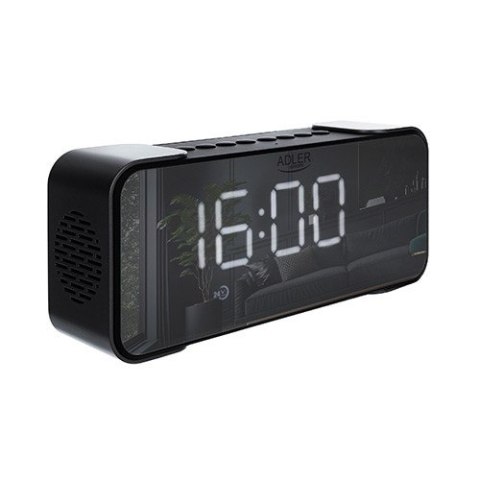 Radiobudzik AD1190 srebrny Radiobudzik AD1190 srebrny