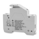 Podstawa bezpiecznikowa z diodą + bezpiecznik DC | 1P | 1000V | 15A | 10x38 | solar