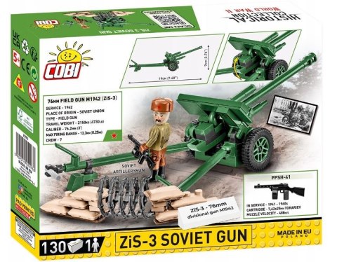 Klocki ZiS-3 76 mm Divisional Gun M1942 Klocki ZiS-3 76 mm Divisional Gun M1942