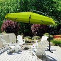 Parasol ogrodowy 350x250 cm GB377BG Jasno-zielony
