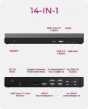 Stacja dokująca IB-DK2244AC 14w1,DP,HDMI,LAN, Audio,USB,Powerdelivery 60w