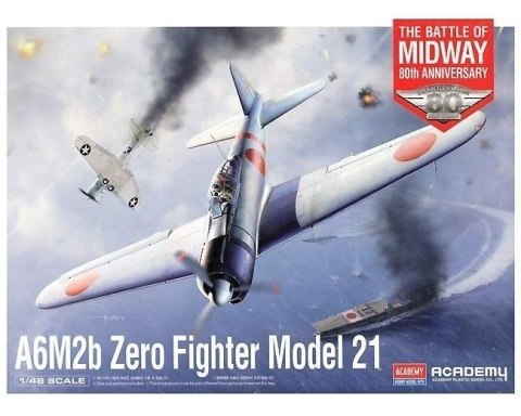 Model plastikowy Samolot A6M2B Zero Fighter 21 1/48