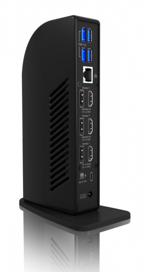 Stacja dokująca IB-DK2256AC 12in1,HDMI,DP,USB,CR,LAN,PD 96Watt