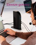 Stacja dokująca IB-DK2256AC 12in1,HDMI,DP,USB,CR,LAN,PD 96Watt
