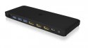 Stacja dokująca IB-DK2416-C 11in1,HDMI,DP,USB,LAN