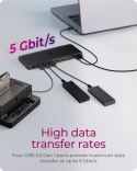 Stacja dokująca IB-DK2416-C 11in1,HDMI,DP,USB,LAN