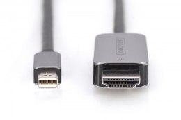 Kabel adapter miniDisplayPort 1.4 - HDMI 8K 60Hz miniDP/HDMI M/M 1m